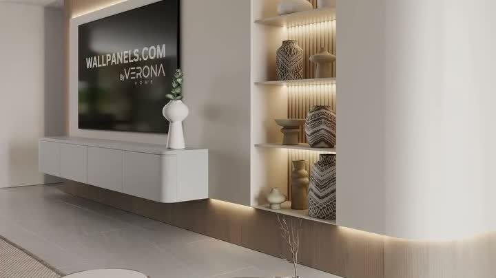 وحدة تلفزيون حسب الطلب — Custom TV Unit